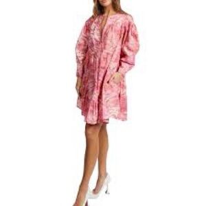 Ulla Johnson Leiko Camellia tiered mini dress NWT